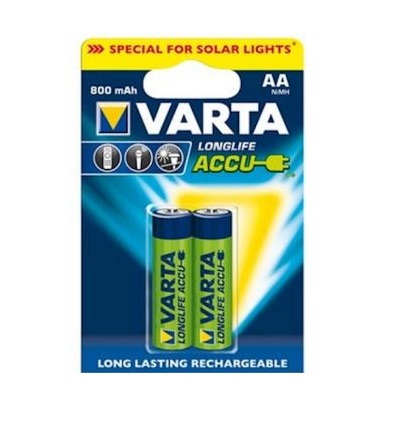 Pilha Recarregavel AAA Varta 1000mAh (2 pilhas)