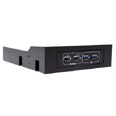 Conversor p/ 1 Bracket 5.25" c/ USB