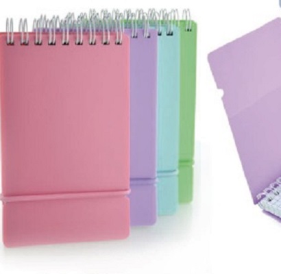 Bloco A7 Quad 80fls Pastel Espiral