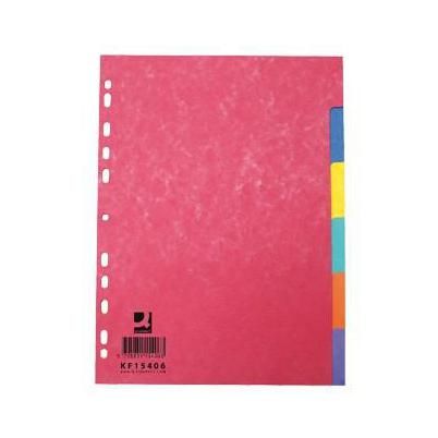 Separadores A4 Cartolina Conj. 6