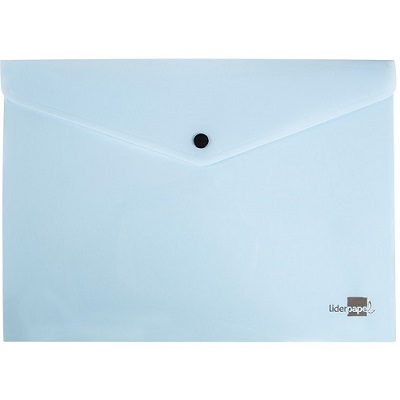 Bolsa A4 c/ Mola Azul Celeste