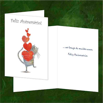 Postal Felicitações M107A