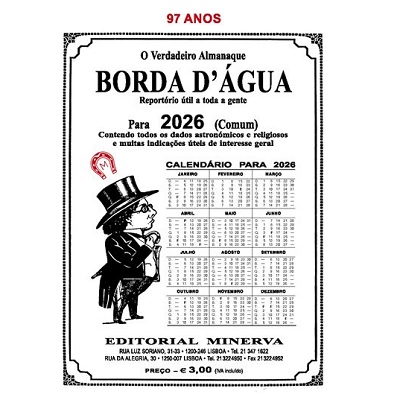 Almanaque Borda D'Agua 2026