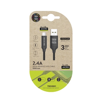 Cabo USB para Micro-USB 1m