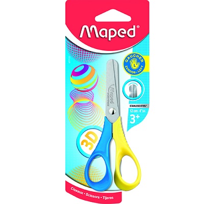 Tesoura Escolar 12cm Esquerdinos