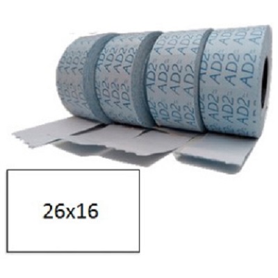 Etiquetas Open 26x16 AD2 Permanente Branca Retangular (rolo)