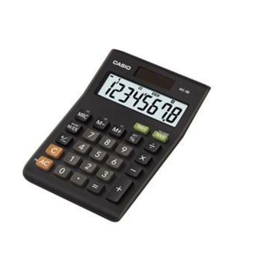Casio MS 8 B 8 Digitos