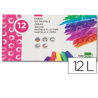 Lapis Cera 12 Cores Liderpapel