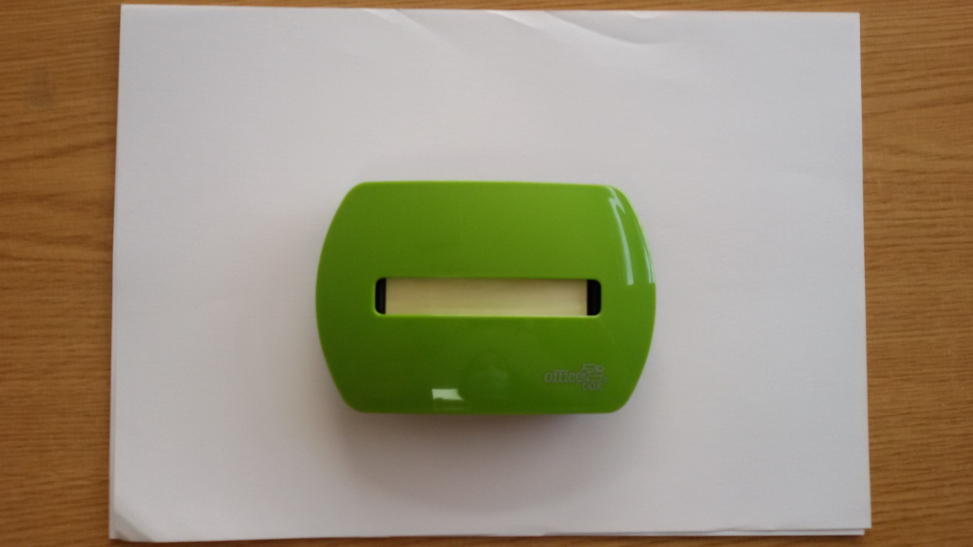 Dispensador de Notas Verde