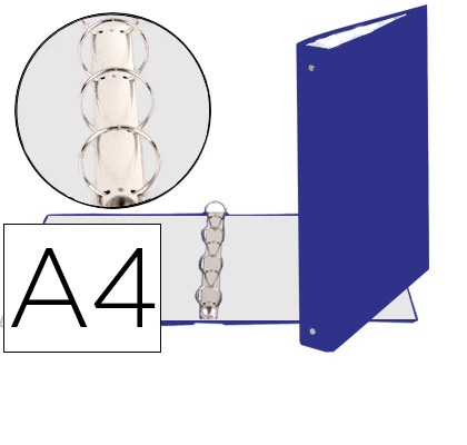 P. Arq. A4 (L40) Azul 4 Aneis