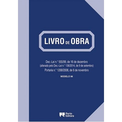 Livro de Obra - Modelo 96