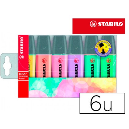 Stabilo Boss Pastel (6un)