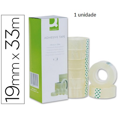 Fita Ad. 19mmx33m (1 rolo)