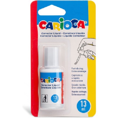 Corrector Liquido Pincel Carioca 13ml
