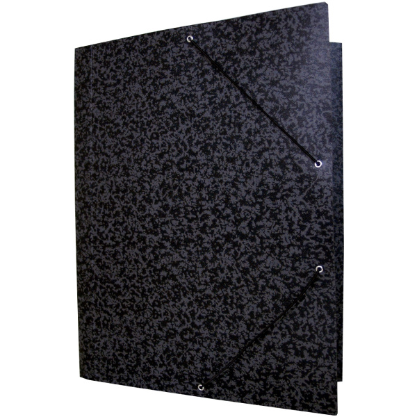 Pasta c/ Elasticos A3 Cartão 35mm Preto