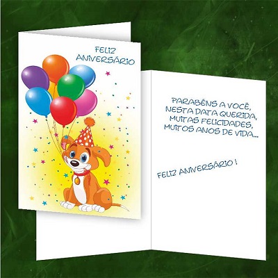Postal Felicitações M144A