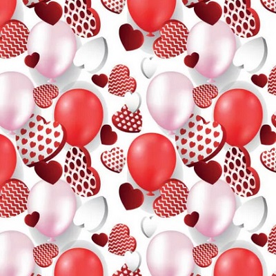 Folha Papel fantasia 70x100 Coracoes