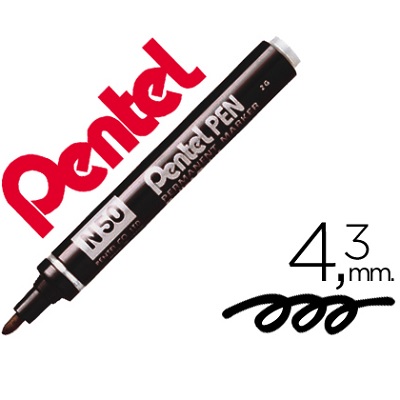 Pentel N50 Preto Permanente