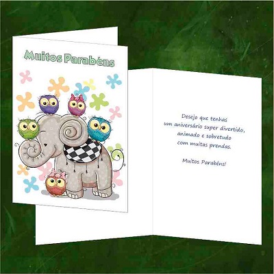 Postal Felicitações M116A