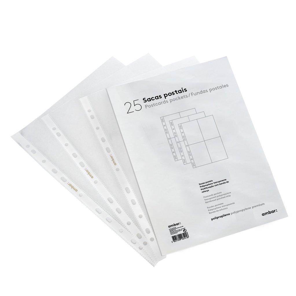 Bolsa p/ Calendarios 8 divisoes (Pack 25) A4 Ambar