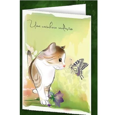 Postal Felicitações M133A