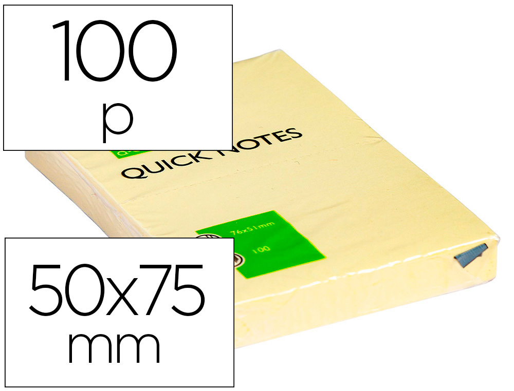 Bloco Notas Adesivas 50x75mm