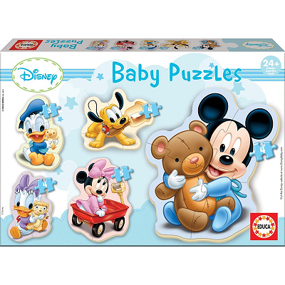 5 Baby Puzzles Mickey 13813