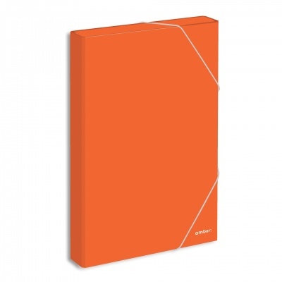 Pasta c/ Elasticos Almaco Ambar 40mm Cores