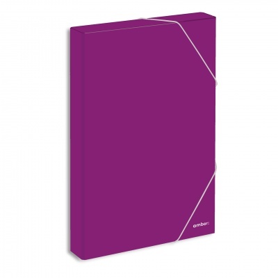 Pasta c/ Elasticos Almaco Ambar 40mm Cores