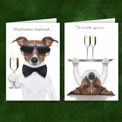 Postal Felicitações M103B