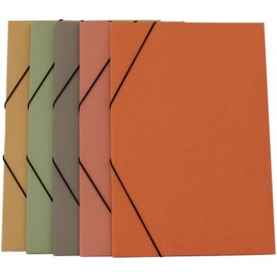 Pasta c/ Elasticos A3 Cartolina Laranja