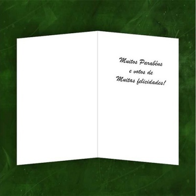 Postal Felicitações M126b