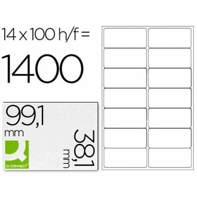 A4 99x38.1mm (14) Branco (100fls)