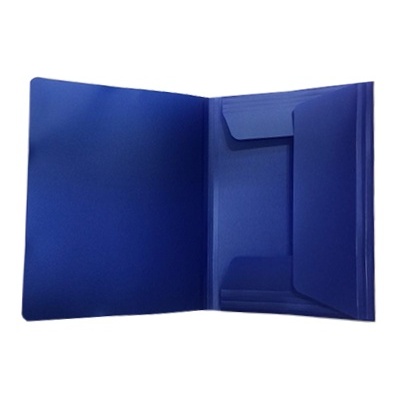 Pasta c/ Elasticos A4 PP Azul