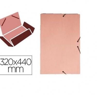 Pasta c/ Elasticos A3 Cartolina Rosa