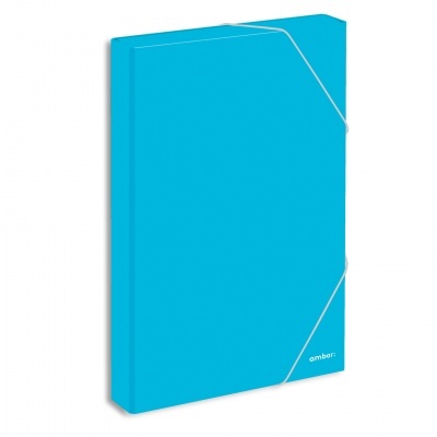 Pasta c/ Elasticos Almaco Ambar 40mm Cores