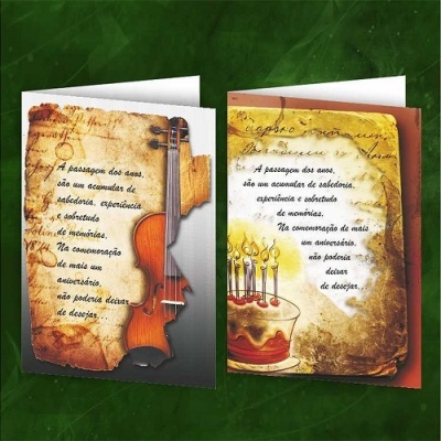 Postal Felicitações M126A