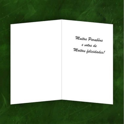 Postal Felicitações M126A