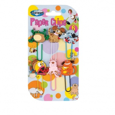 Clips com Animais 50mm (Blister 6 un.)