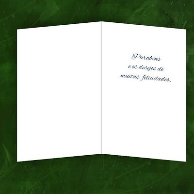 Postal Felicitações 154A