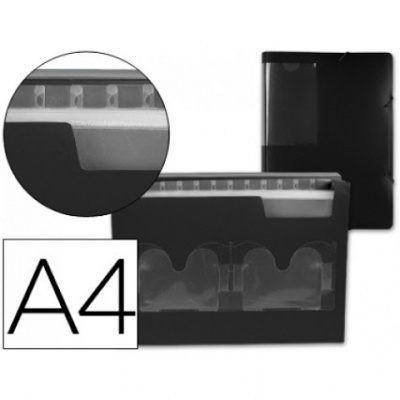 Pasta Classificadora c/ 13 Divisoes c/ Fole Preto