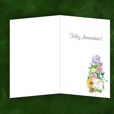 Postal Felicitações M105B