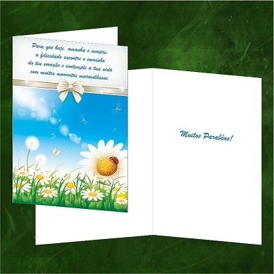Postal Felicitações M125B