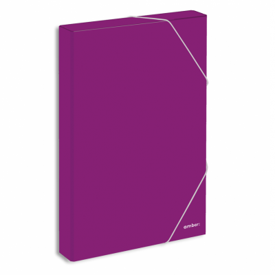 Pasta c/ Elasticos Almaco Ambar 20mm Cores