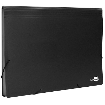 Pasta Classificadora c/ 13 Divisoes c/ Fole Preto