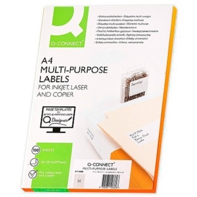 A4 99x38.1mm (14) Branco (100fls)