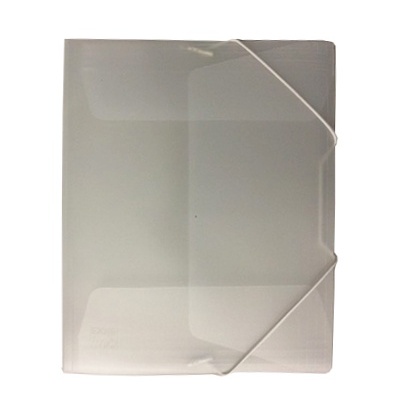 Pasta c/ Elasticos A4 PP Transparente