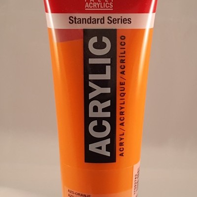 Tubo de tinta acrílica Amsterdam Standard Series AZO-ORANGE 276