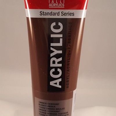 Tubo de tinta acrílica Amsterdam Burnt Umber