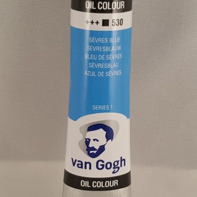Tubo de tinta a óleo azul van Gogh